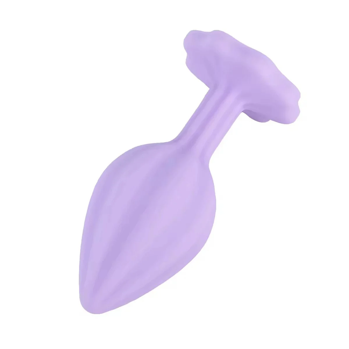 Purple plum Blossom Silicone Posterior Vestibular Anal Plug Adult Sex Toy Anal Butt Plug Sex Toys