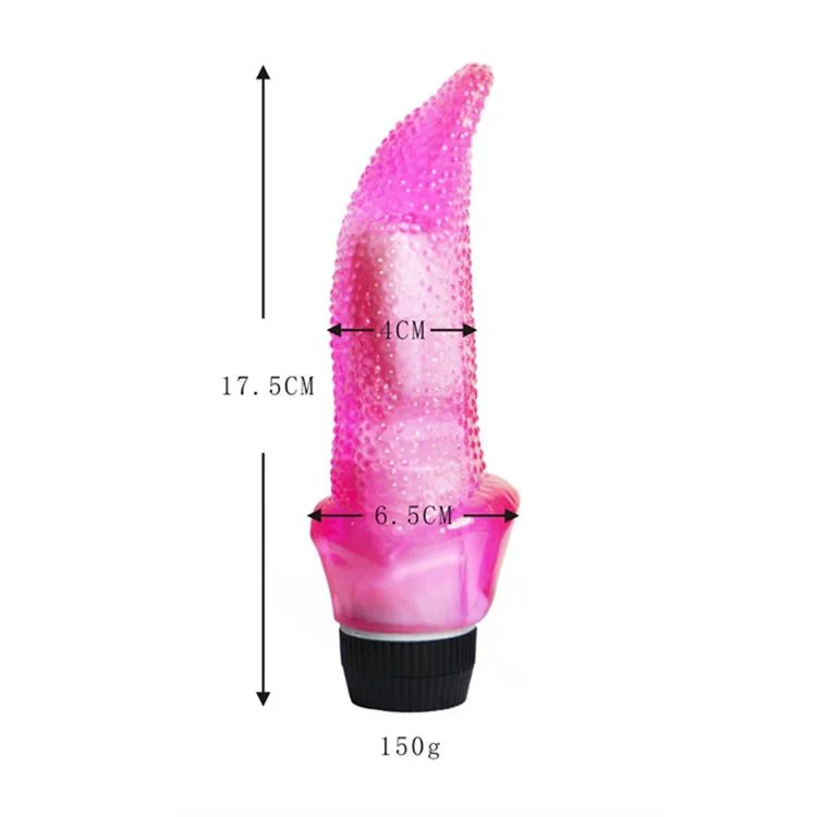 Female Masturbation Sex Toys for Women Realistic TPE Tongue Dildo Vibrator