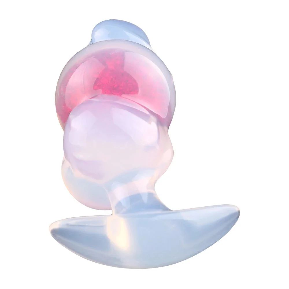 Vibrating Silicone Large Anal Plug 3 Speed+7 Frequency Double 6 Colors Multi-frequency Vibrating Anal Plugs