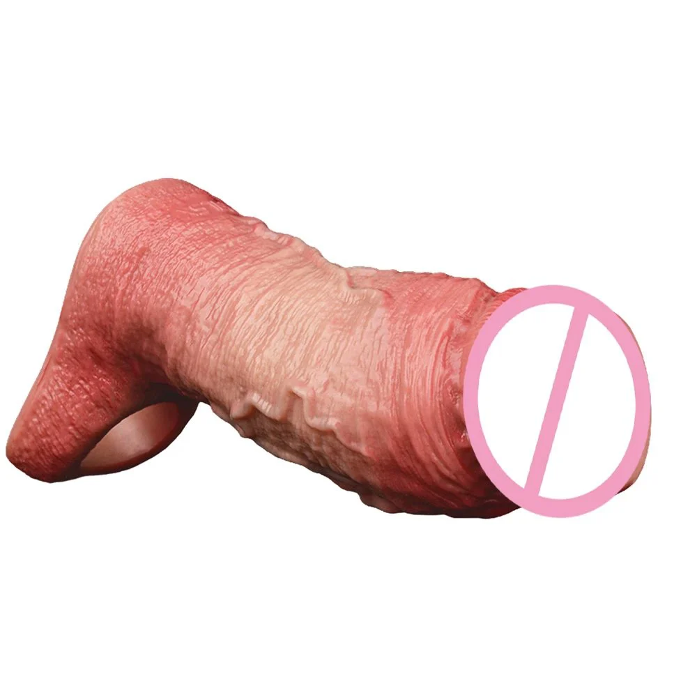 Men's Penis Girth Sleeves Enhanced Sex Toys for Improved Sexual Experience Available in Multiple Colors