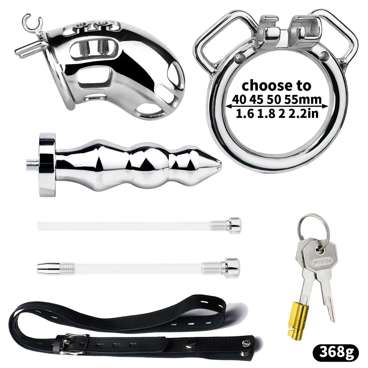Metal Multipurpose Chastity Device Penis Cage With Anal Plug Stainless Steel Hollow Male Chastity Cage Sex Toys