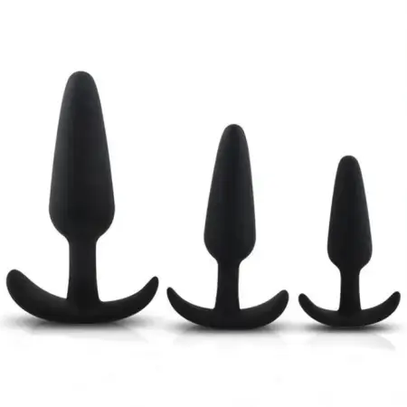 Silicone Anal Plug Set Supply Adult Women Masturbation Sex Toys