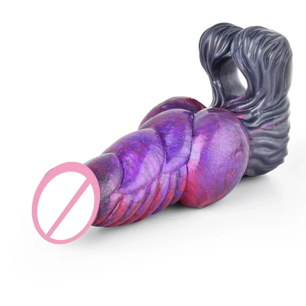 Penis Cover Extender Condoms for Men Reusable Liquid Silicon Hollow Penis Sleeve Extender for Men Condom