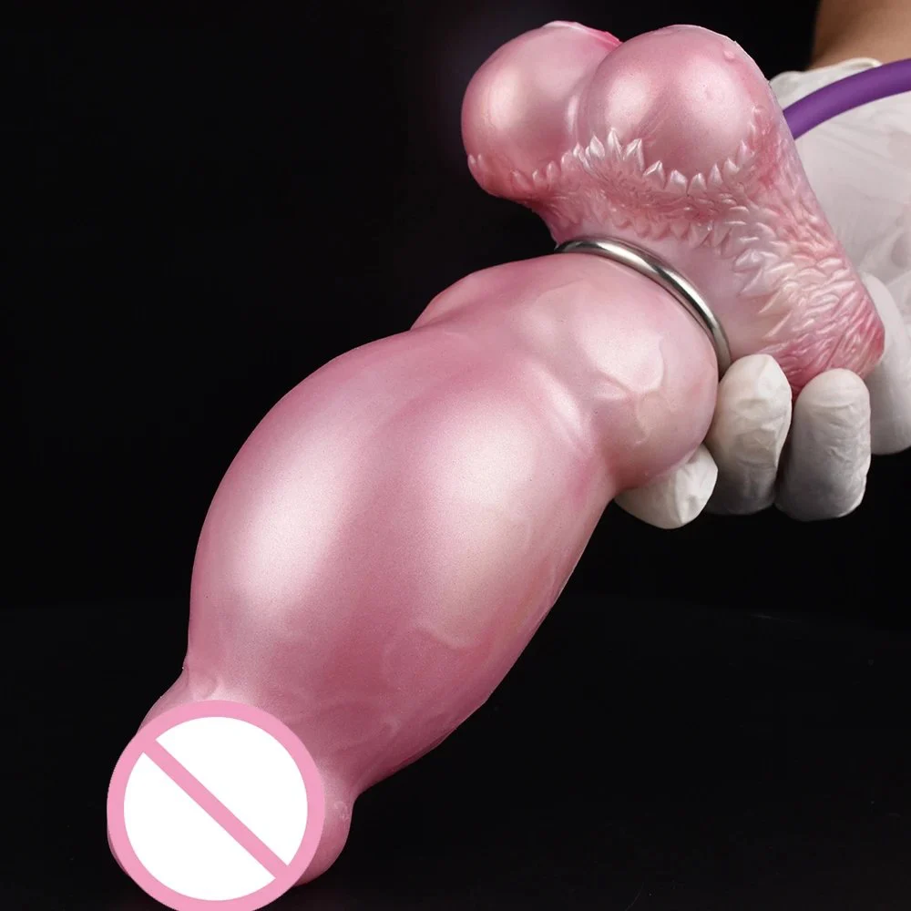 Shiba Inu Inflatable Dog Dildo Net Weight 467g Adult Inflatable Anal Plug