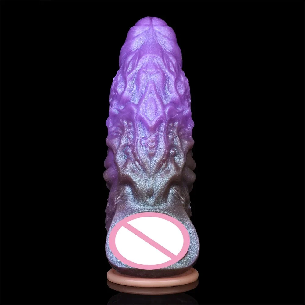 Reusable Soft Silicone Penis Sleeve Extender and Enlarger Enhancing Erection Cock Sleeve for Male Dildo Delay Ejaculation
