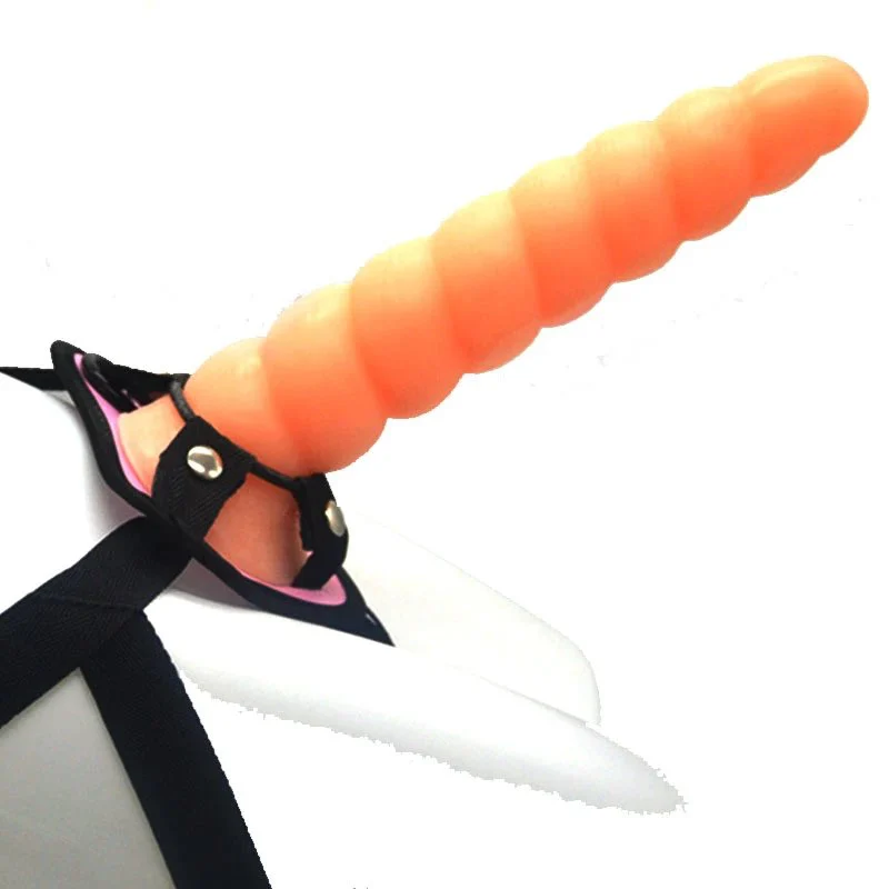 22cm Harness Butt Plug Plastic Dildo with Pants Penis with Belt Strapon Dildo Anal Pants Lesbian Sex Toy for Women
