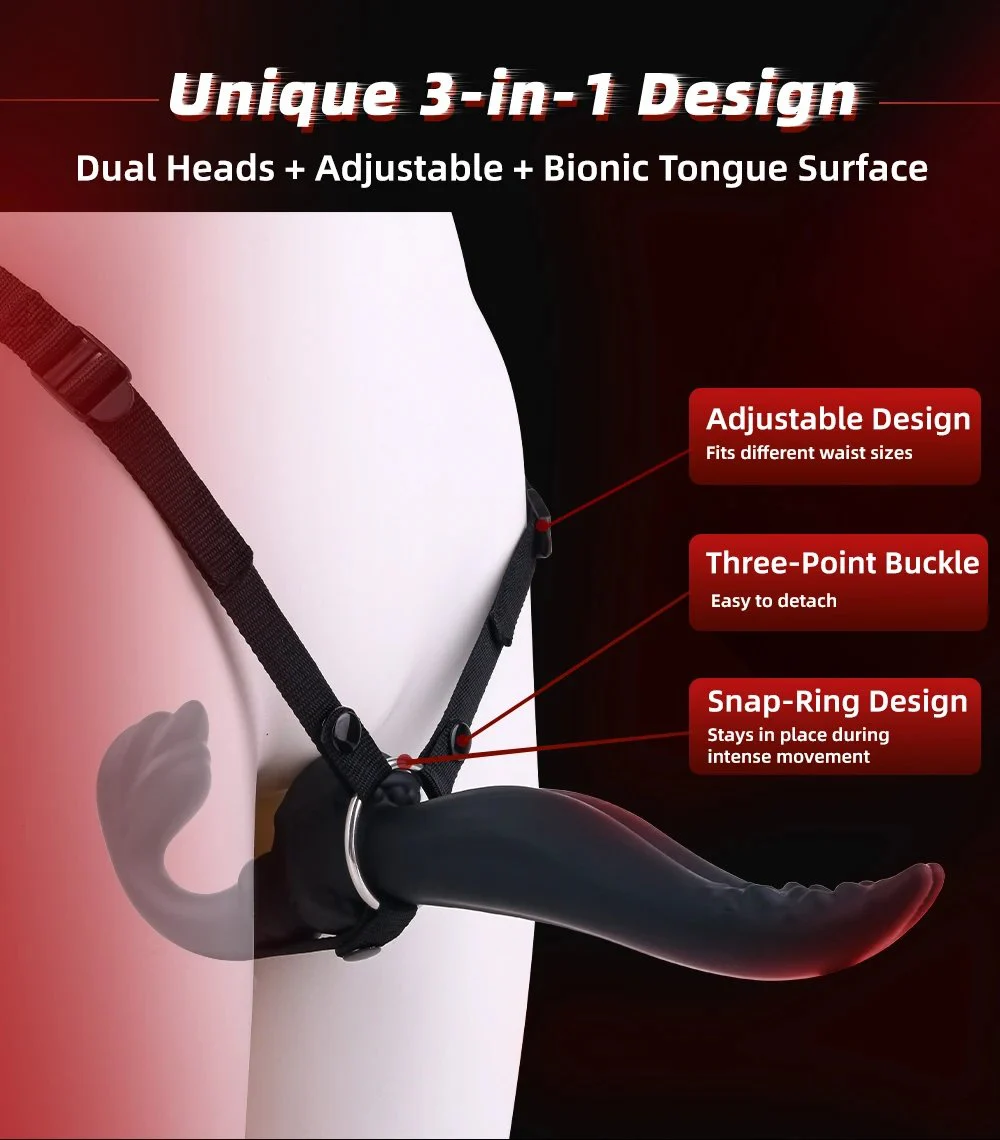 Colorful Nepenthes Tongue Dildo Adult Sex Toy for Women Clitoral Stimulator Fast Orgasm Rose Licking Female Masturbation 18+