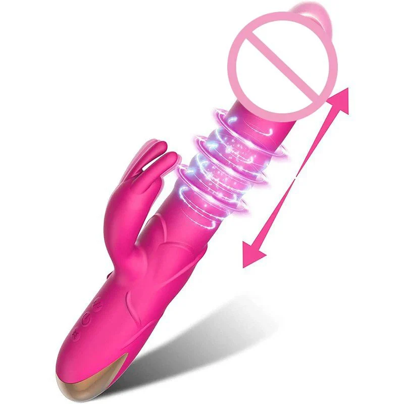 G-spot Orgasm Vibrator Automatic Retractable Vibrator Massage Stick Clitoris Masturbation Sex Toys