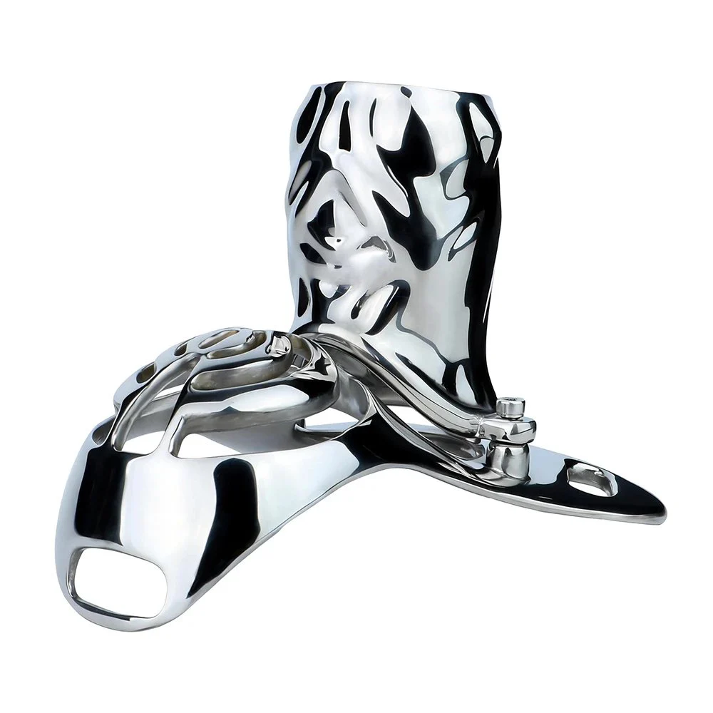 Male Penis Support Stainless Steel Safety Material Provides Effective Support and Enhancement Adult Toy - Three Sizes Available