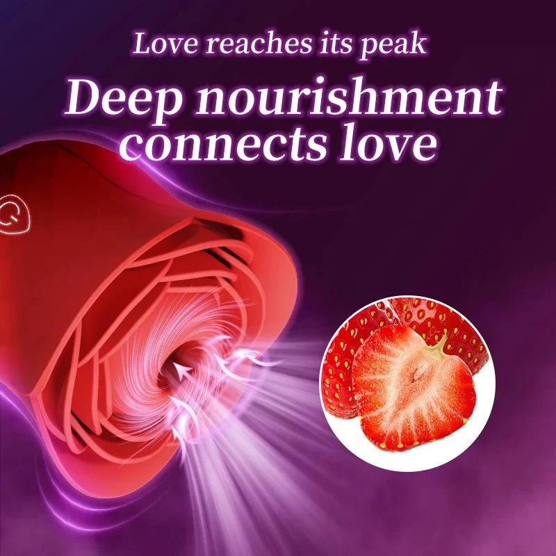 Clitoral Sucking Private Sexual Rose Sex Toy Vibrator for Women