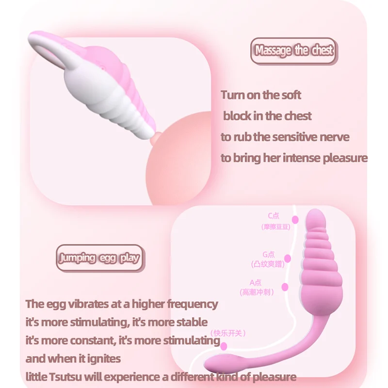 Colorful Mini Vibrators U-shaped Double Vibrating Head Female Vagina Stimulation
