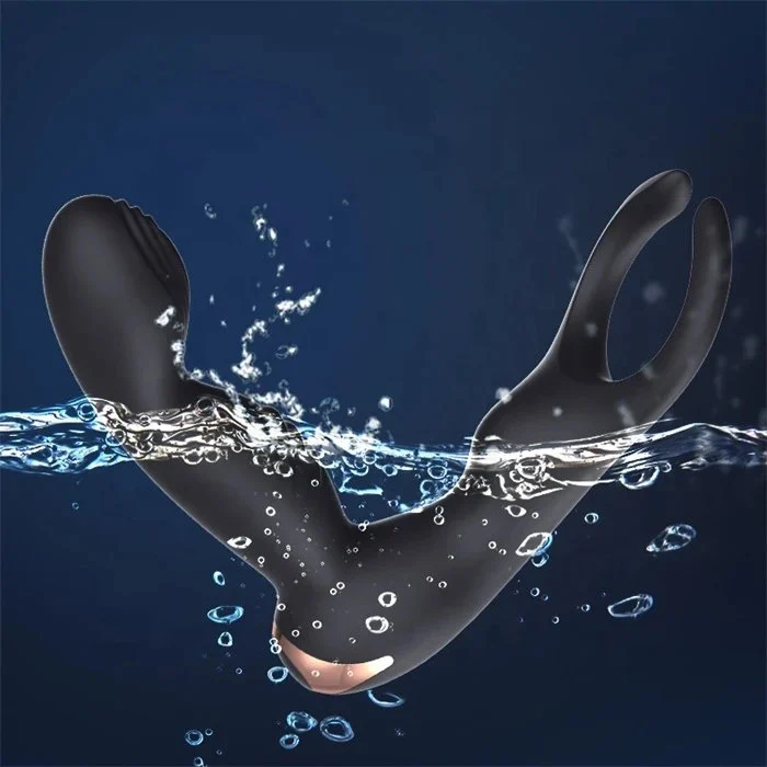 Wireless Remote Control 10-Frequency Anal Vibrator Silicone Butt Plug for Anal Sex Toys Enthusiasts