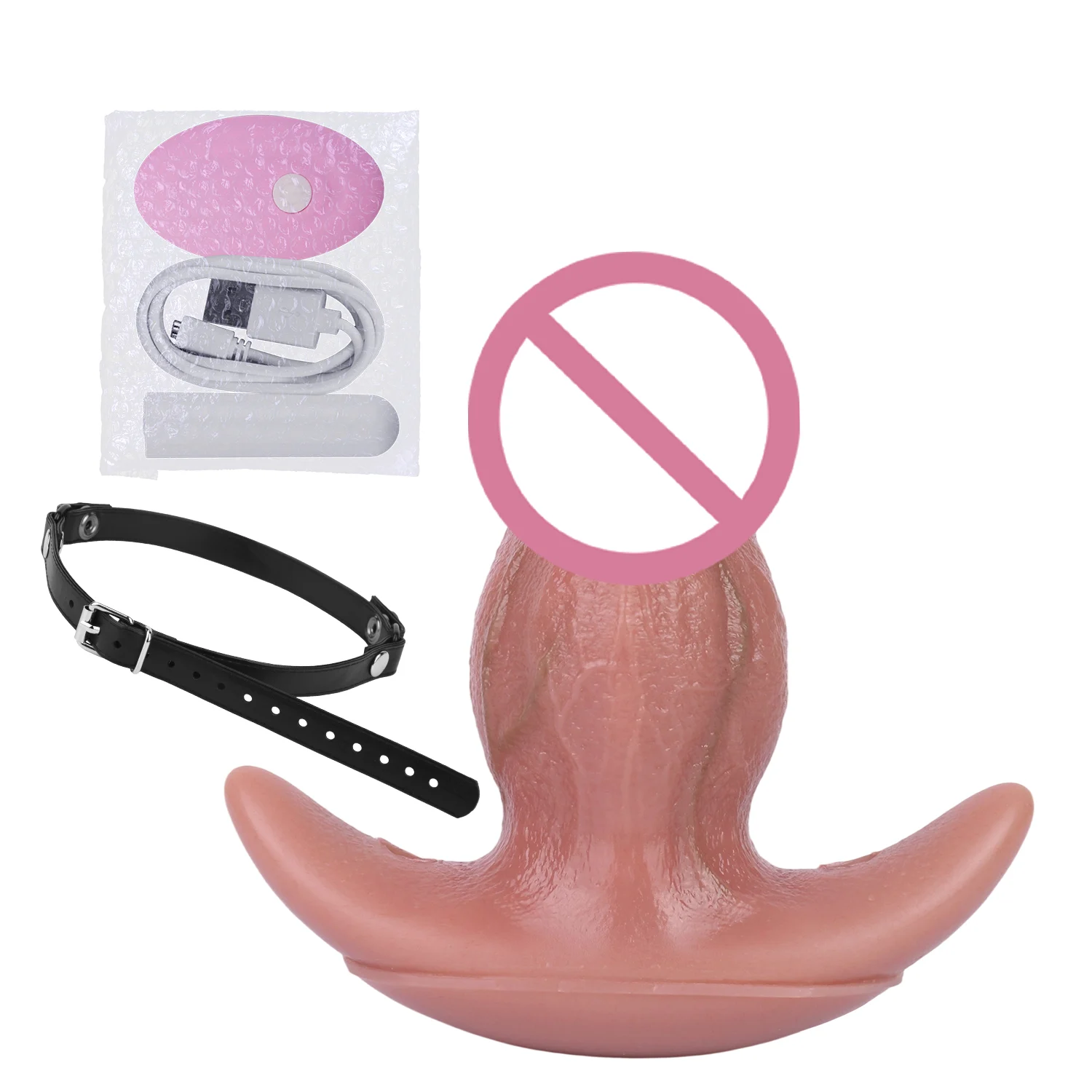 Soft Silicone Remote Control Prostate Massager Butt Plug Realistic Dildo Vibrating Anal Plug Stimulator Sex Toys for Men Couple
