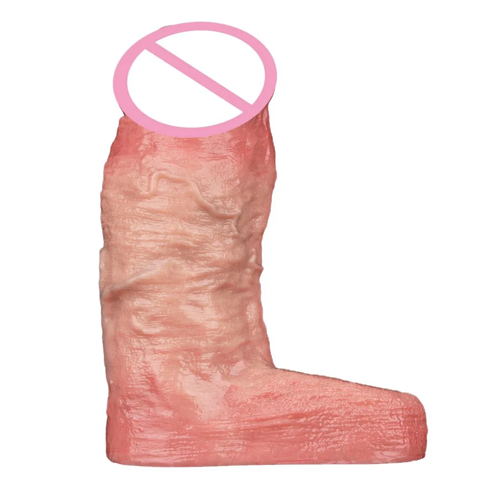 Male Realistic Dildo Penis Enlargement Sleeve Soft Penis Enlargement Sleeve Simulation Dildo Sex Couple Sex Toy