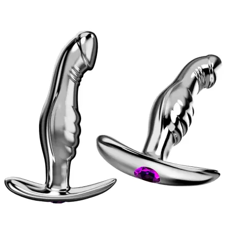 Stainless Steel Anal Plug for Women & Men-Durable Easy to Clean Prostate Massage Butt Plug