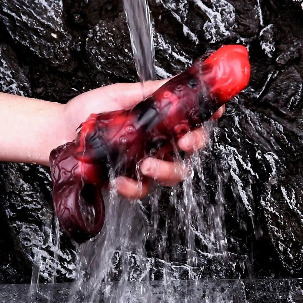 New Penis Extender with Vibration Function, Two Sizes Available with Multi-frequency Vibration Soft Silicone Material