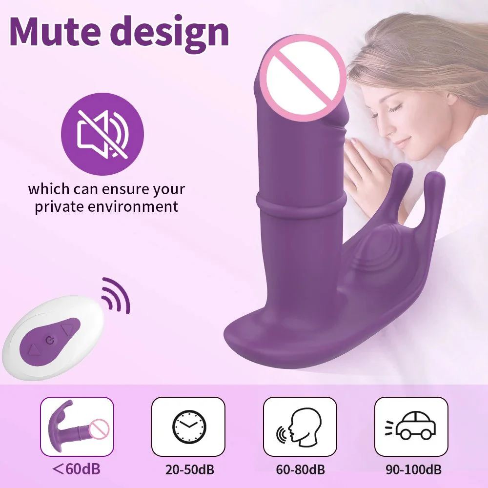 Gelance USB Rechargeable Wearable Panties G-Spot Women Vibrator 10 Frequencies Anal Plug Clitoral Stimulator 100% Waterproof