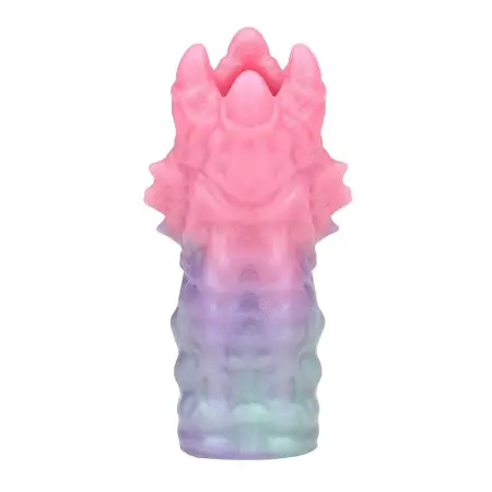 Open Design Male Penis ExtenderSilicone MaterialFantasy Series of Dildo CoversLightweight and Portable Adult Sex Toys