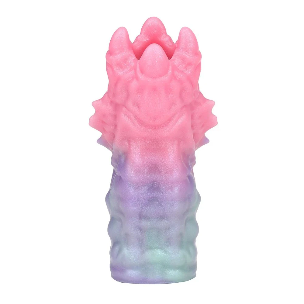 Open Design Male Penis ExtenderSilicone MaterialFantasy Series of Dildo CoversLightweight and Portable Adult Sex Toys