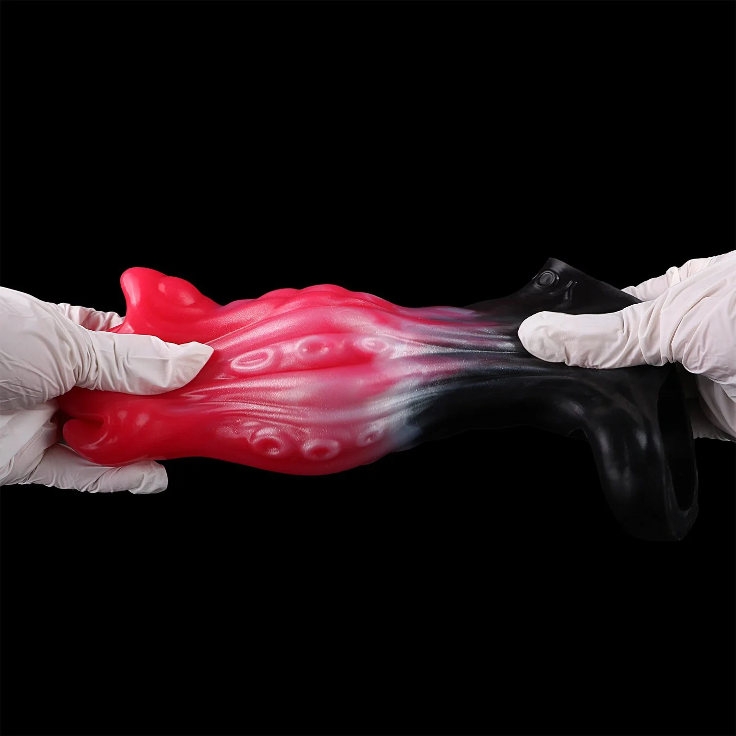 New Color Dog Knot Penis Sheath Male Cock Enlargement Sleeve Liquid Silicone Wearable Hollow Animal Dildo Sex Toys for Man