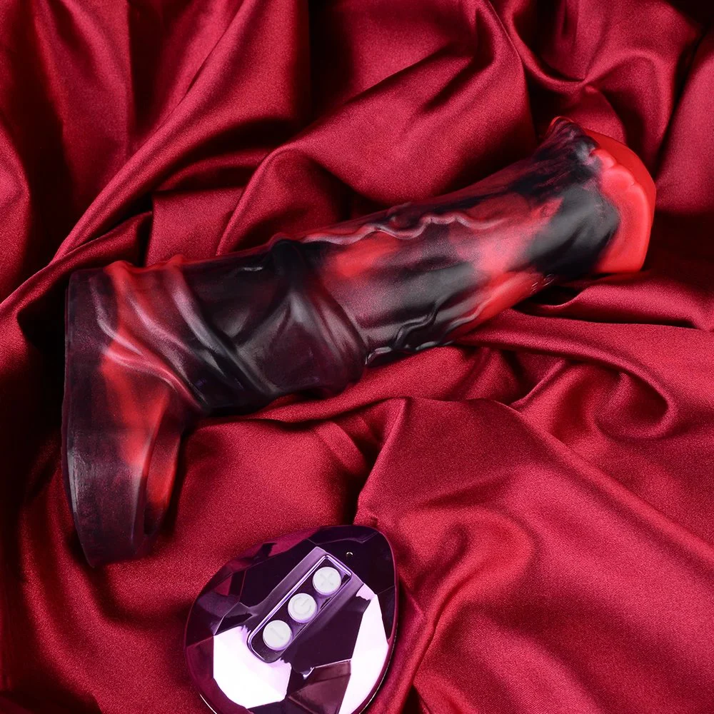 New Reusable Soft Fantasy Penis Sleeve with Black Dragon Color Delay Ejaculation Dildo Sleeve for Men Sex Life