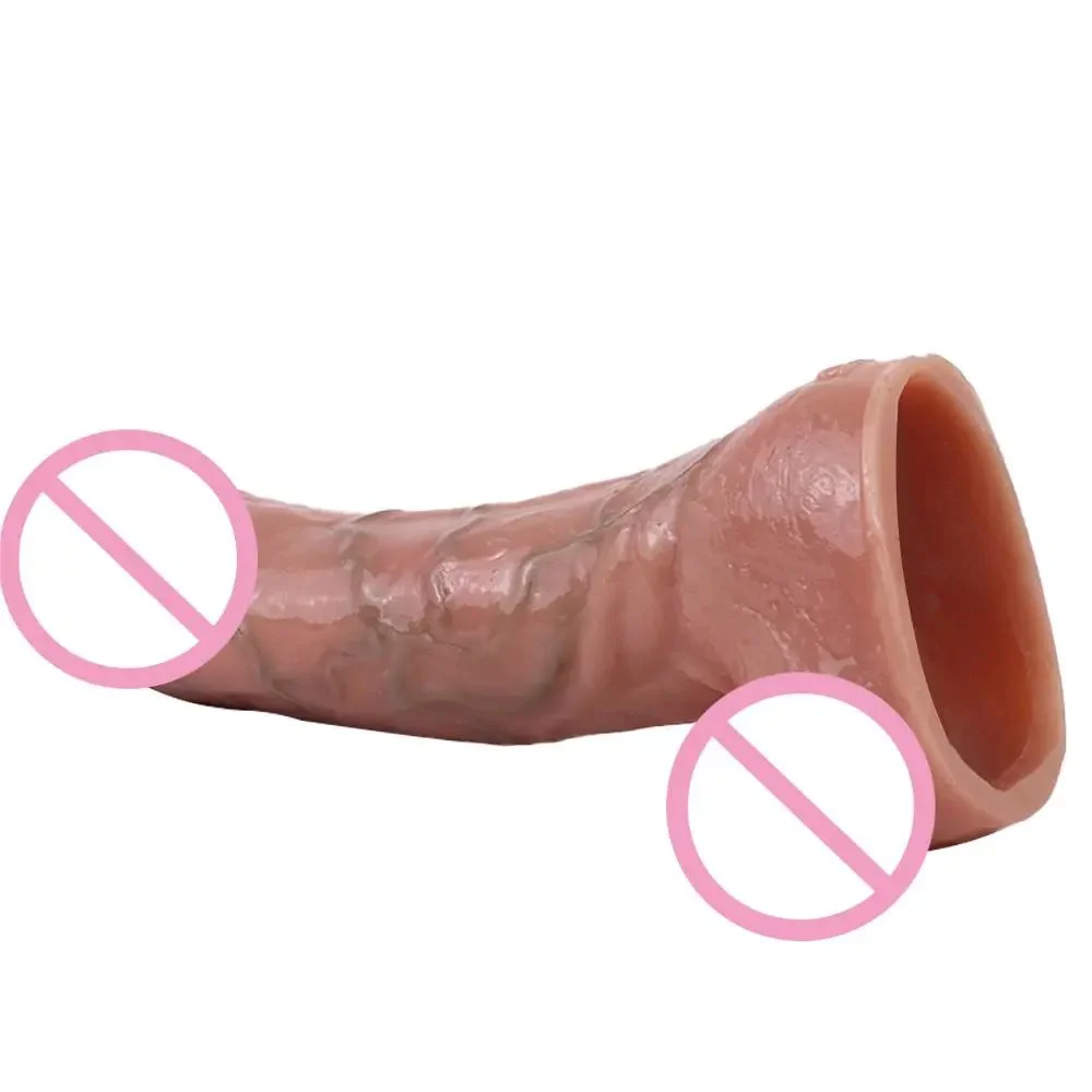 Penis Sleeves Foreskin Sex Love Cheap Penis Sleeves Realistic Sleeve for Man