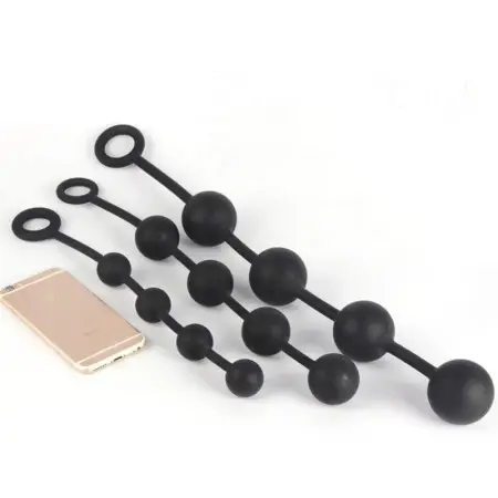 Medical Silicone Large Anal Beads Butt Plug Toys for Anus Sex