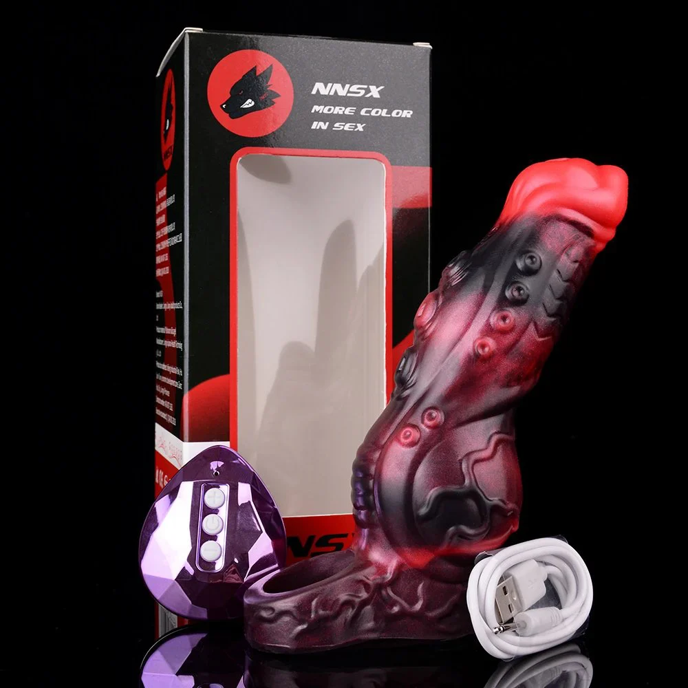 New Penis Extender with Vibration Function, Two Sizes Available with Multi-frequency Vibration Soft Silicone Material