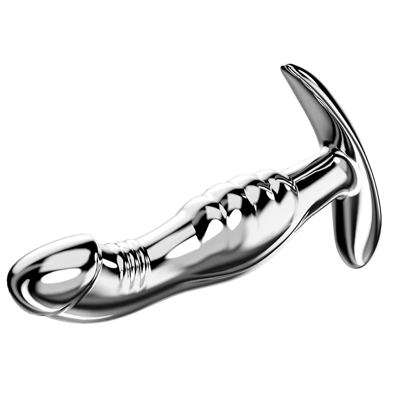 Stainless Steel Anal Plug for Women & Men-Durable Easy to Clean Prostate Massage Butt Plug