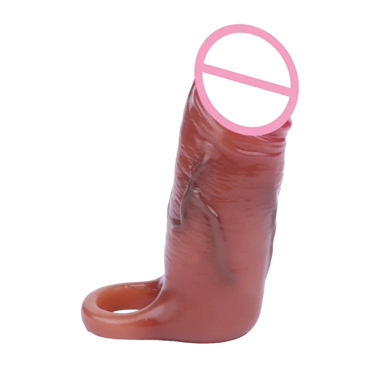 Penis Sleeve Extender Cock Sleeves Silicone Penis Enlarger Sleeves Girth Delay Ejaculation Sex Toys for Couples Enlarge Prolong