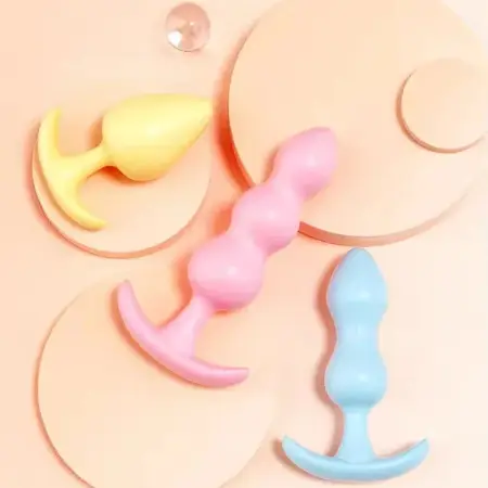 Mystery Jelly Unisex Soft Silicone Waterproof Eco-Friendly Anal Plug Adult Sex Toys