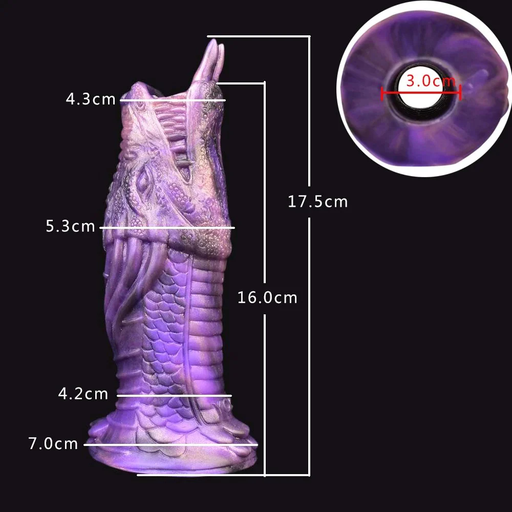 Male Penis Sleeve Silicone Cock Sleeve for Men Enlargement Time Delay Stretchy Loop Increase Length & Girth