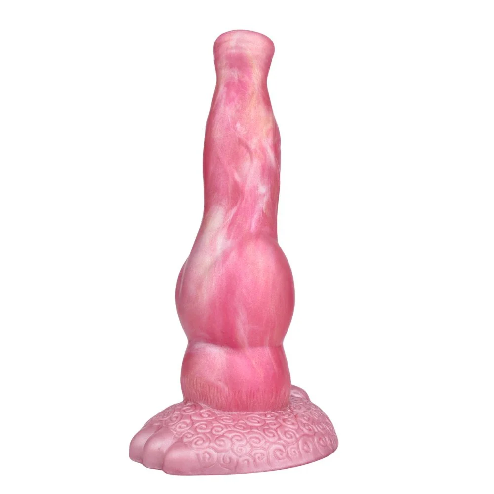 10 Frequency Vibration Real Feeling Female Masturbation Dog Dildo Sex Toys Stretching Vibration Penis for Women