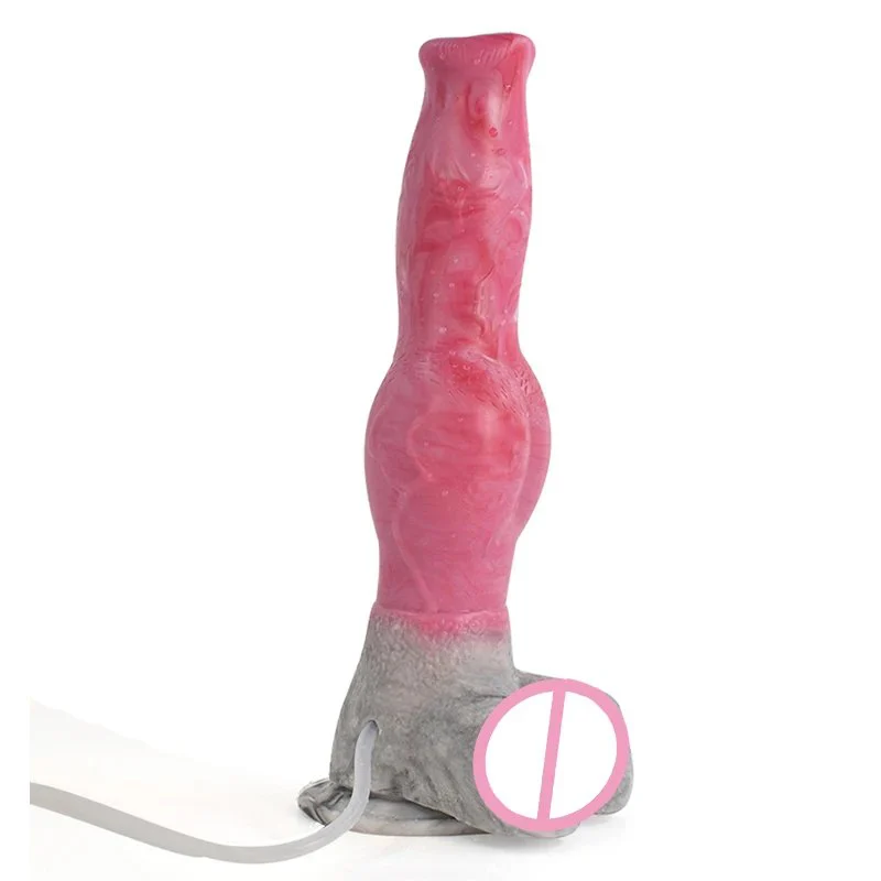10 Inch Big Animal Dog Artificial Penis Colorful Realistic Silicone Sex Toy for Women Sex