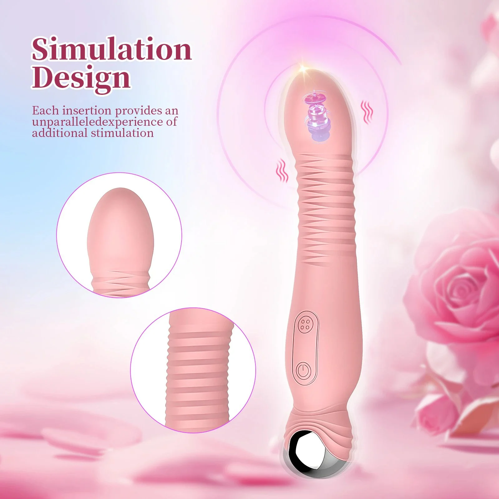 AV Stick Female Massager G-Spot Dildo Vibrator Stimulating Sex Toy for Women Vibrator