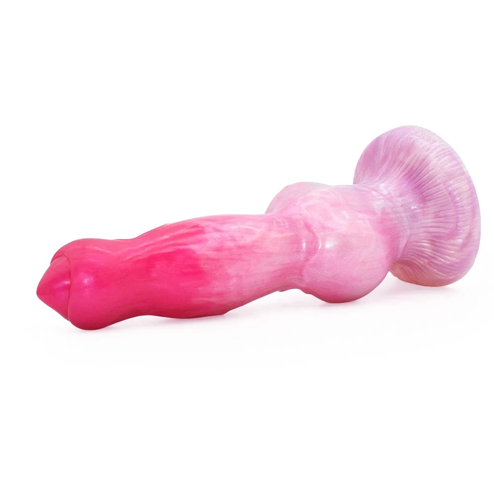 11 Inch Huge Monster Dog Realistic Dildo Penis Color Peach Witch Liquid Silicone Dildo for Women Sex Toys for Man
