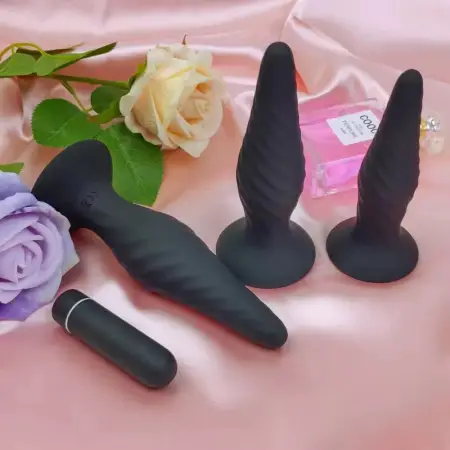Silicone Electric Shock Vibrating Sex Toys Anal Butt Plug Underwear for Male Couple Anal Sexual