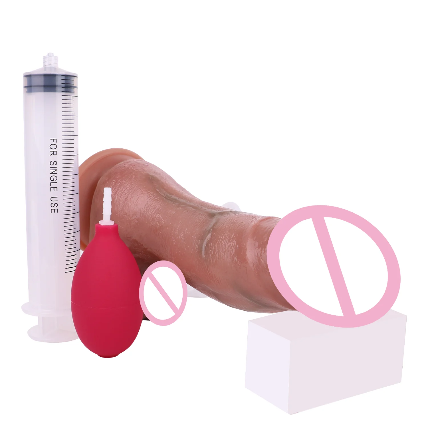 Sex Toys for Women Strong Suction Cup Anal Dildo With Squirting Function Orgasm Pleasure
