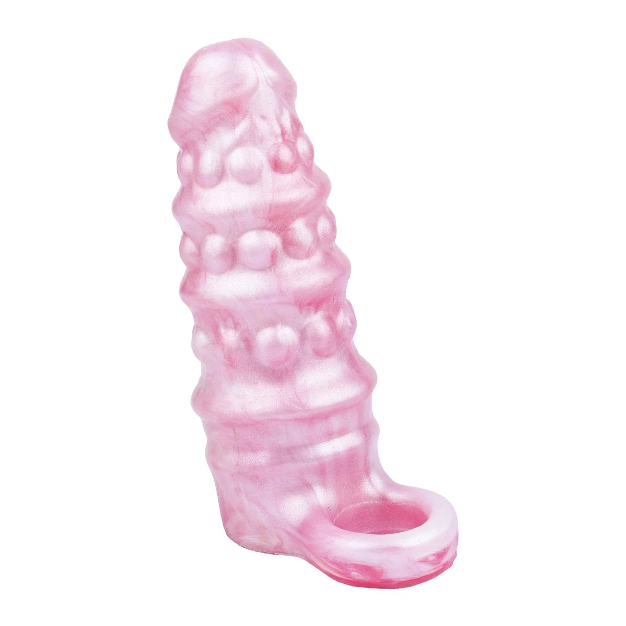 Liquid Silicone 5.8in Dildo Sheath Enlarged Strengthen Fantasy Dildo Have Convex Enjoy Better Sex Life Sex Toy for Man