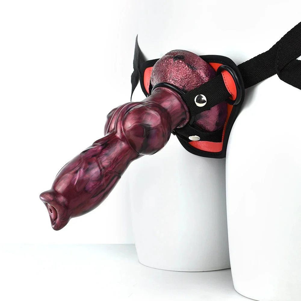 8.86 Inch Lesbian Realistic Strap Dildo Artificial Real Experience Adult Sex to Toy Homemade Female Chastity Belt
