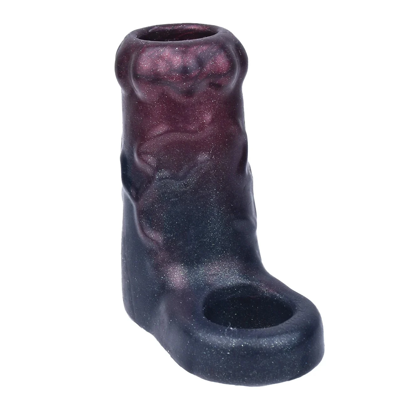 Penis Enlargement Sleeve Delay Ejaculation Couples Fun Male Penis Extender Soft Hollow Silicone Wearable Adult Sex Toy