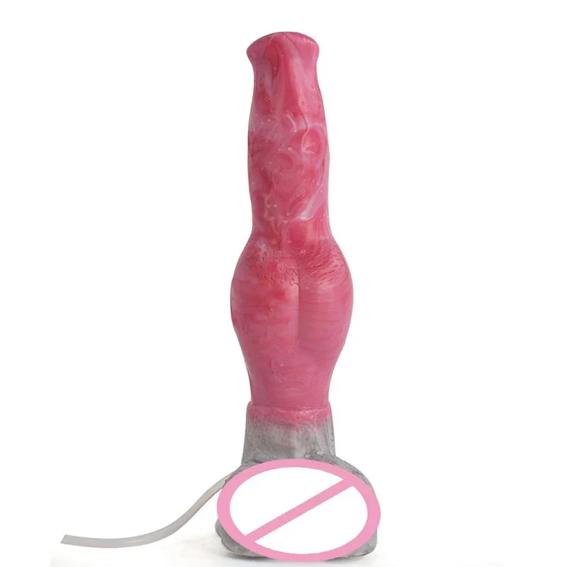 10 Inch Big Animal Dog Artificial Penis Colorful Realistic Silicone Sex Toy for Women Sex