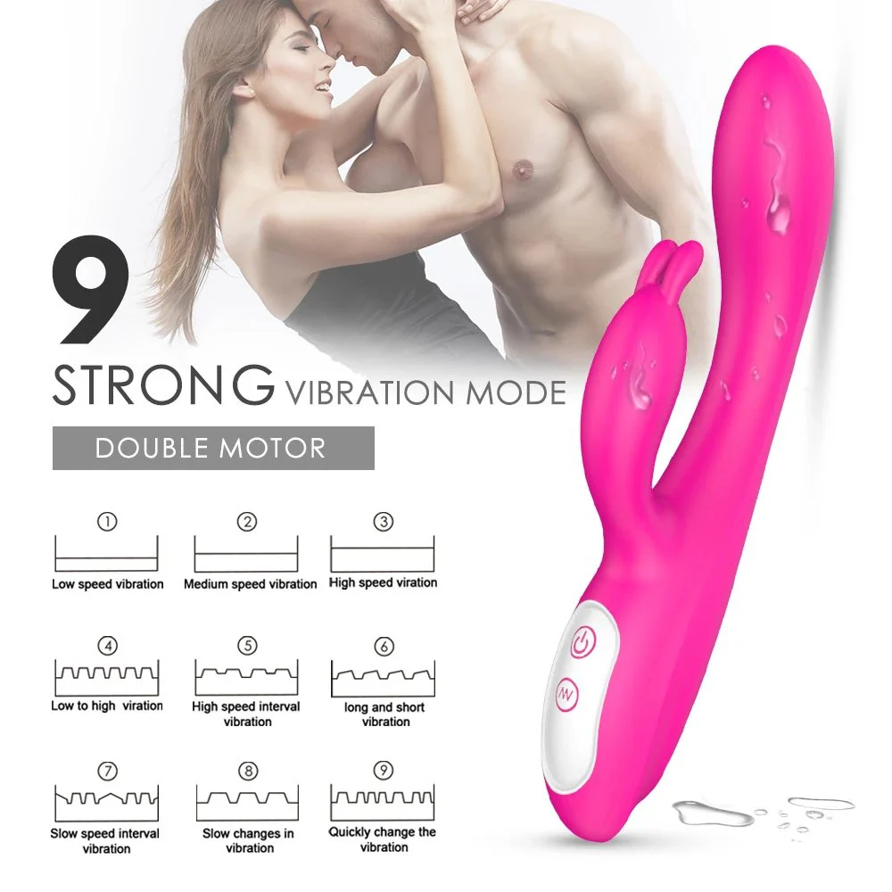 G-Spot Rabbit Vibrator for Women Clitoris Stimulator Sex Toys for Adults Woman