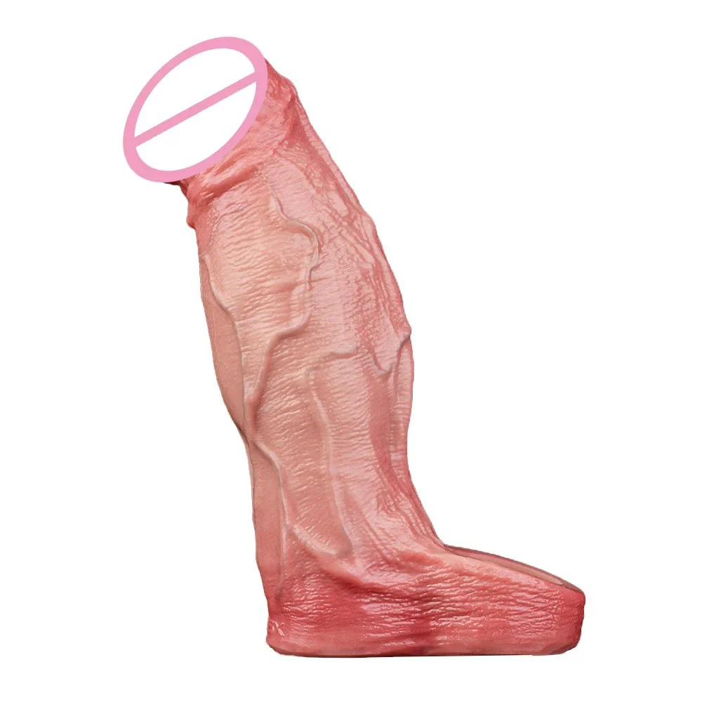 Realistic Skin Color Male Dildo Penis Sleeve Men's Intimacy Toys Large Size Real Feel Sex Toys