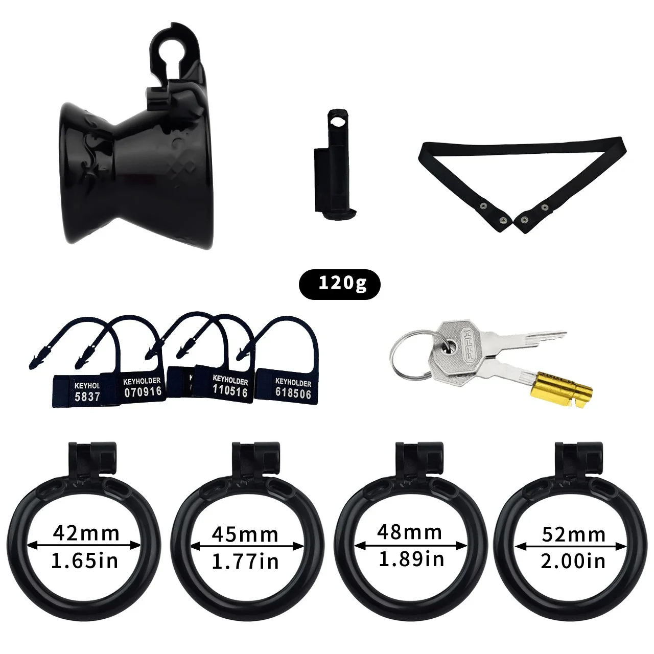 Resin Chastity Lock Male Chastity Delayed Ejaculation Toy Wearable Chastity Device Couple Flirting Adult Toy