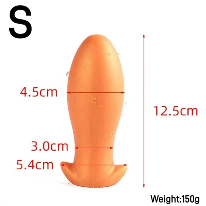 Silicone Dragon Egg Plug Gay Men's Anal Beads and Tail Sex Toy