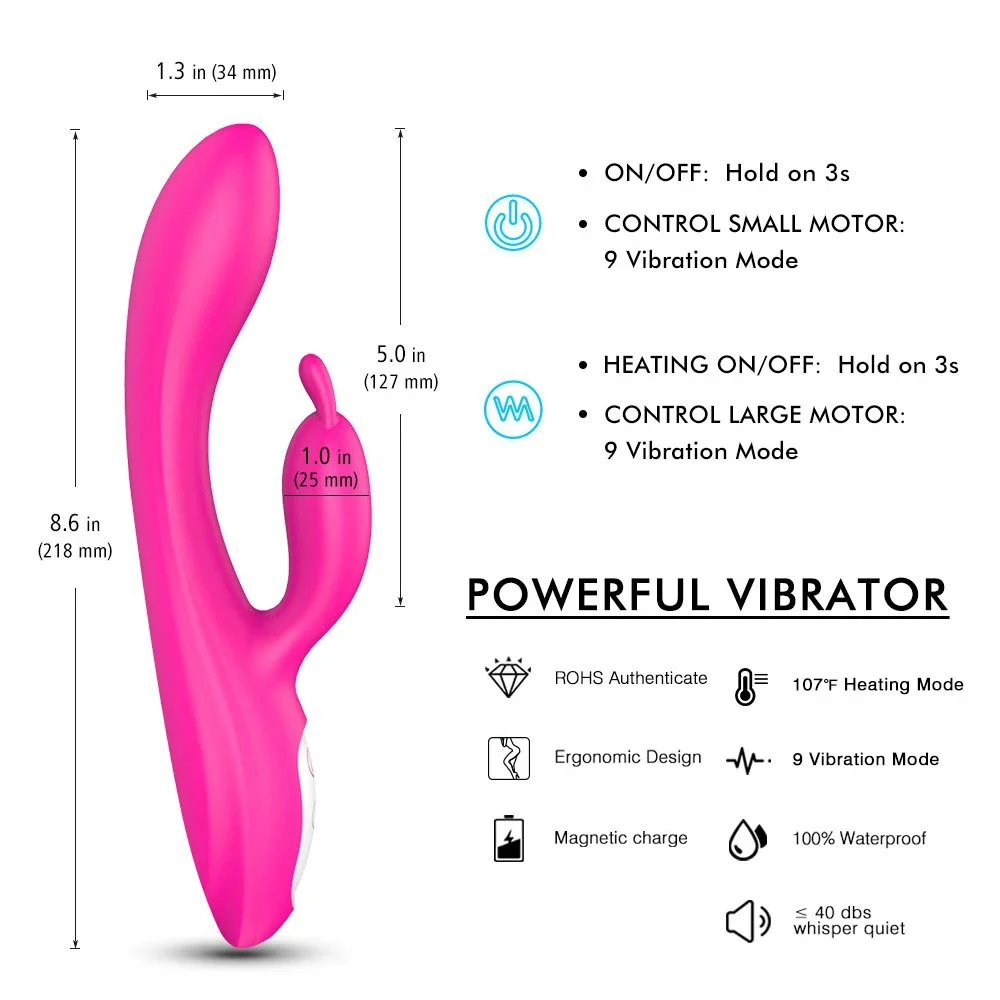 G-Spot Rabbit Vibrator for Women Clitoris Stimulator Sex Toys for Adults Woman