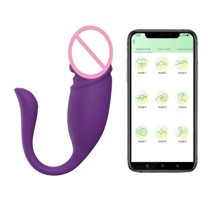 Bluetooth Dildo Vibrator Egg for Women Female Wireless APP Remote Control Wear Vibrating Egg Panties Toy Sex for Adults Shop