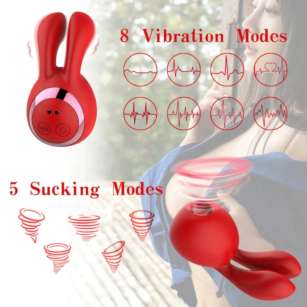 Clitoral Sucking Stimulator Vibrator Masturbation Waterproof 8 Vibration Modes Women Sex Toys