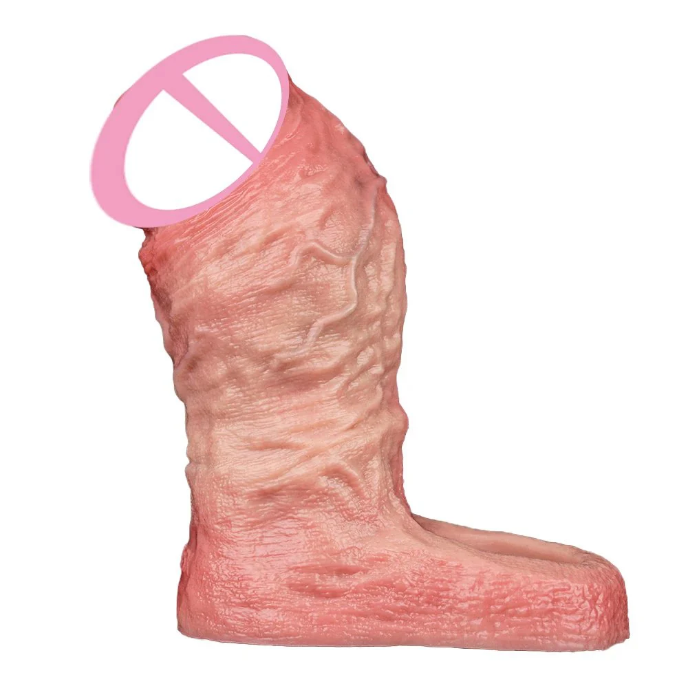 Realistic Dildo Male Penis Enlargement Soft Silicone Penis Enlargement Sleeve Simulation Sex Couple Sex Toy